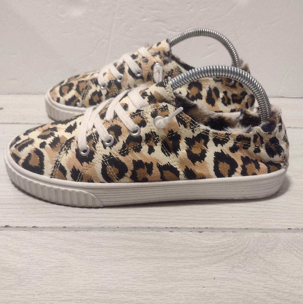 Madden Girl Womens Marisa Sneakers Leopard Size 8 - Picture 4 of 8